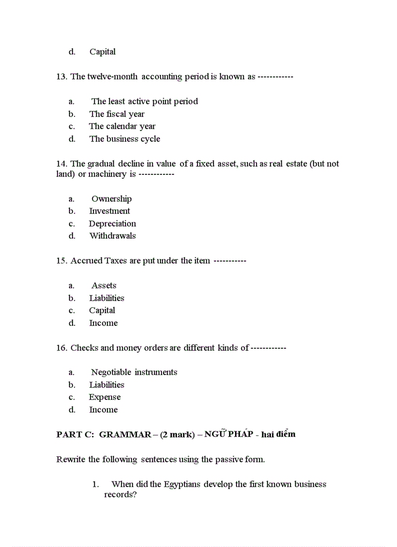 image for page Ngân hàng đề thi môn Specialized English