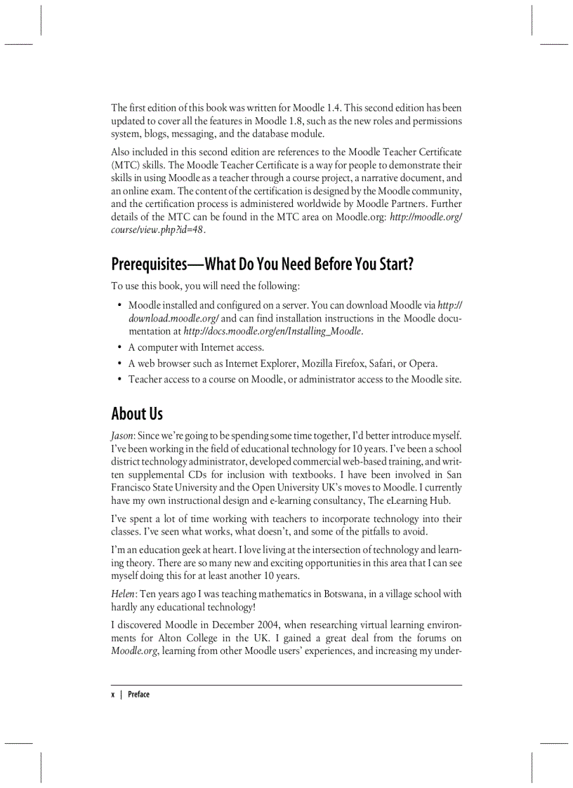 image for page Using moodle