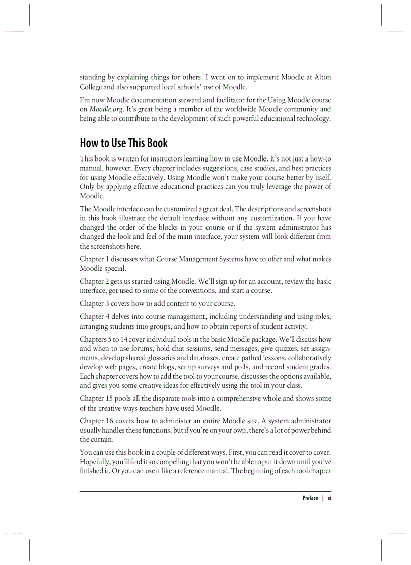 image for page Using moodle