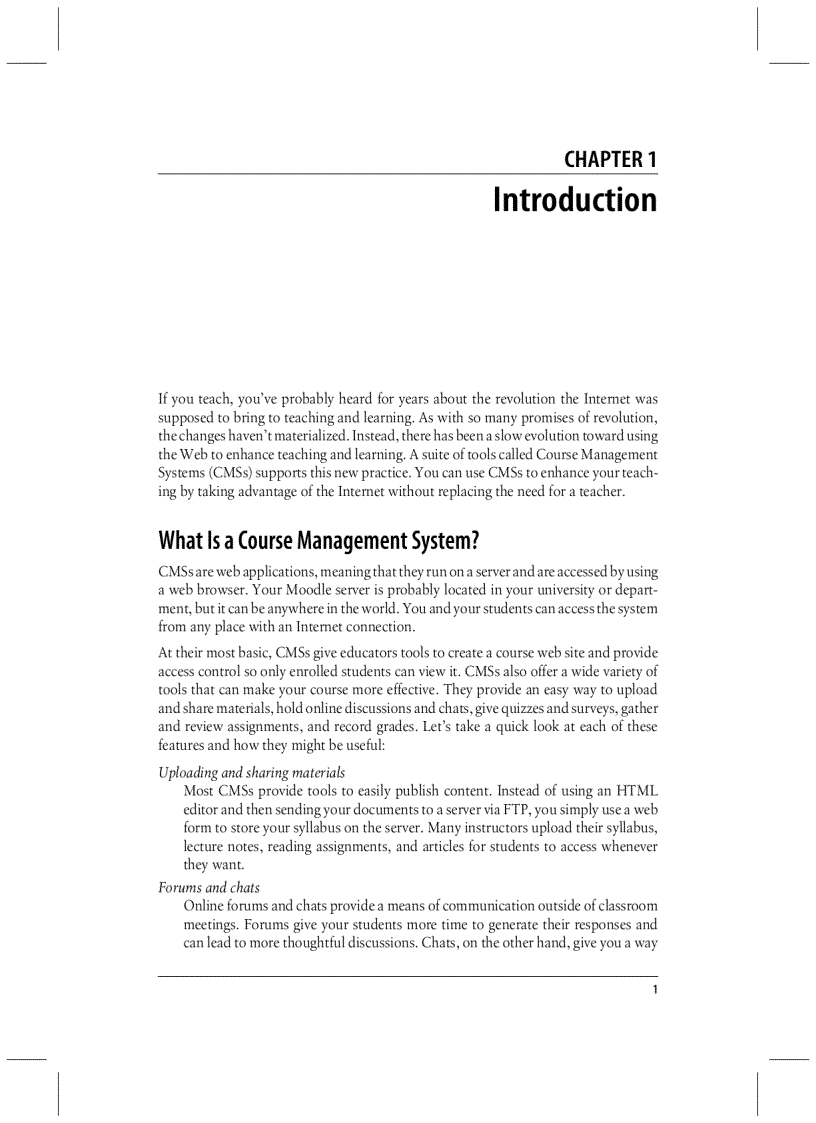 image for page Using moodle