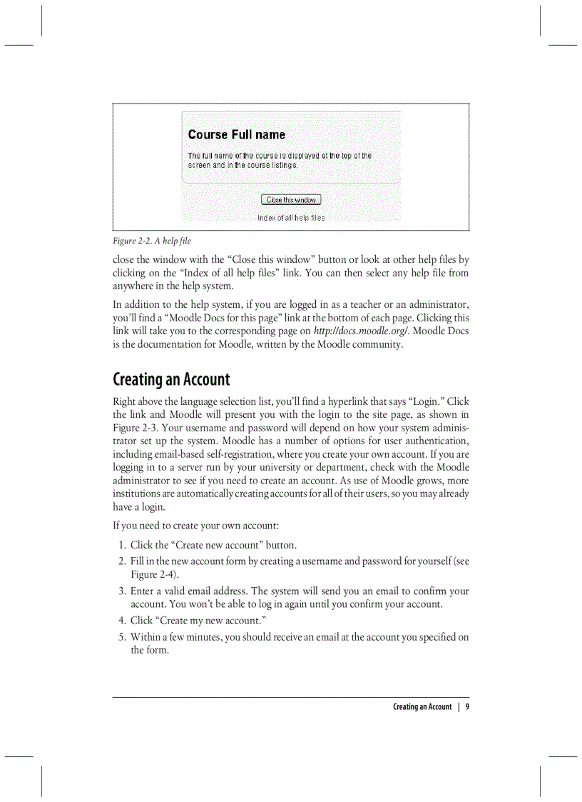 image for page Using moodle