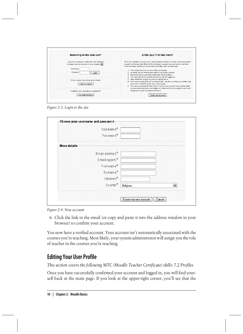 image for page Using moodle