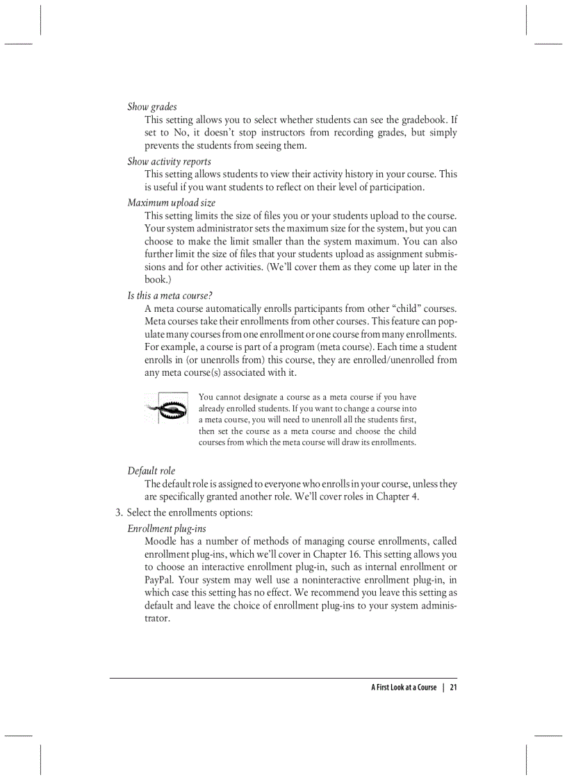 image for page Using moodle