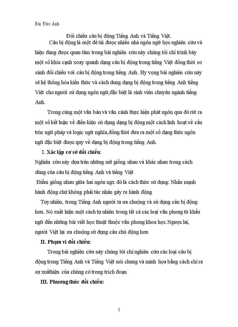 image for page Đối chiếu câu bị động tiếng Anh và tiếng Việt