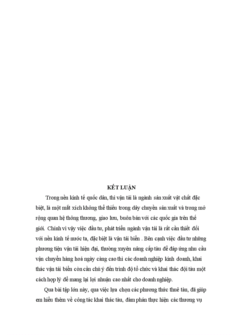 image for page Bài tập lớn môn thương vụ vận tải