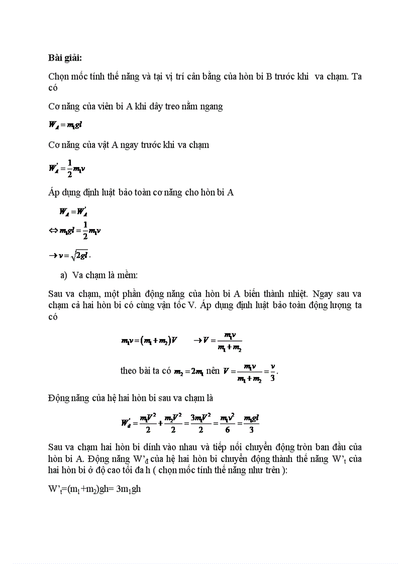 image for page Giải bài tập bằng phương pháp bảo toàn