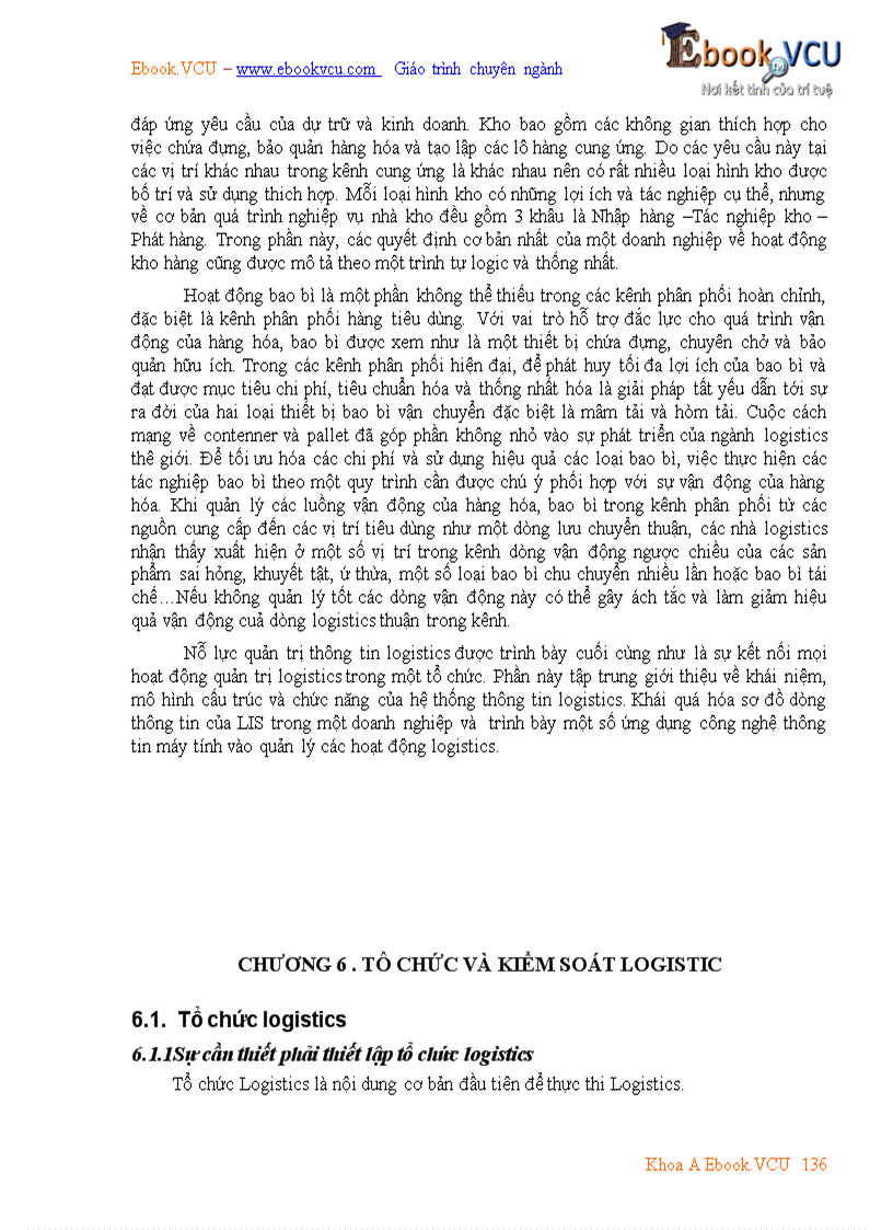 image for page Giáo trình quản trị Logistics kinh doanh