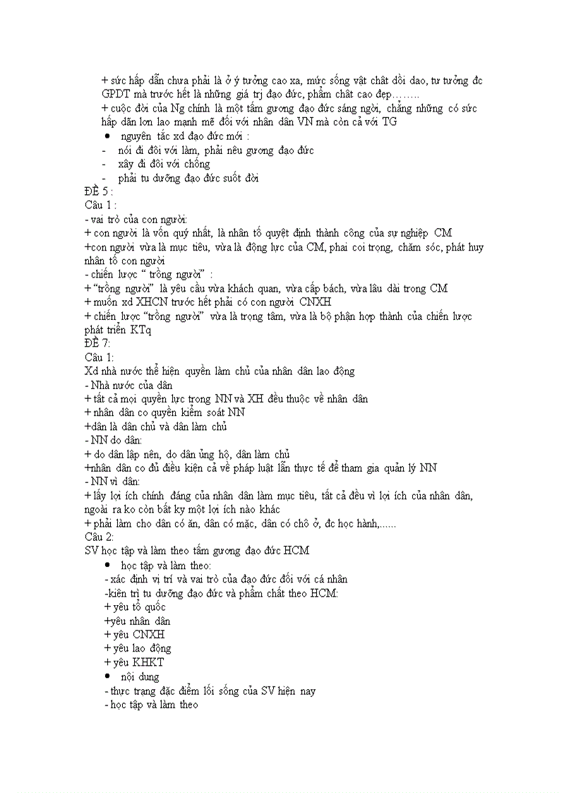 image for page Ngân hàng đề thi và bài giải môn TTHCM trường ĐHTM