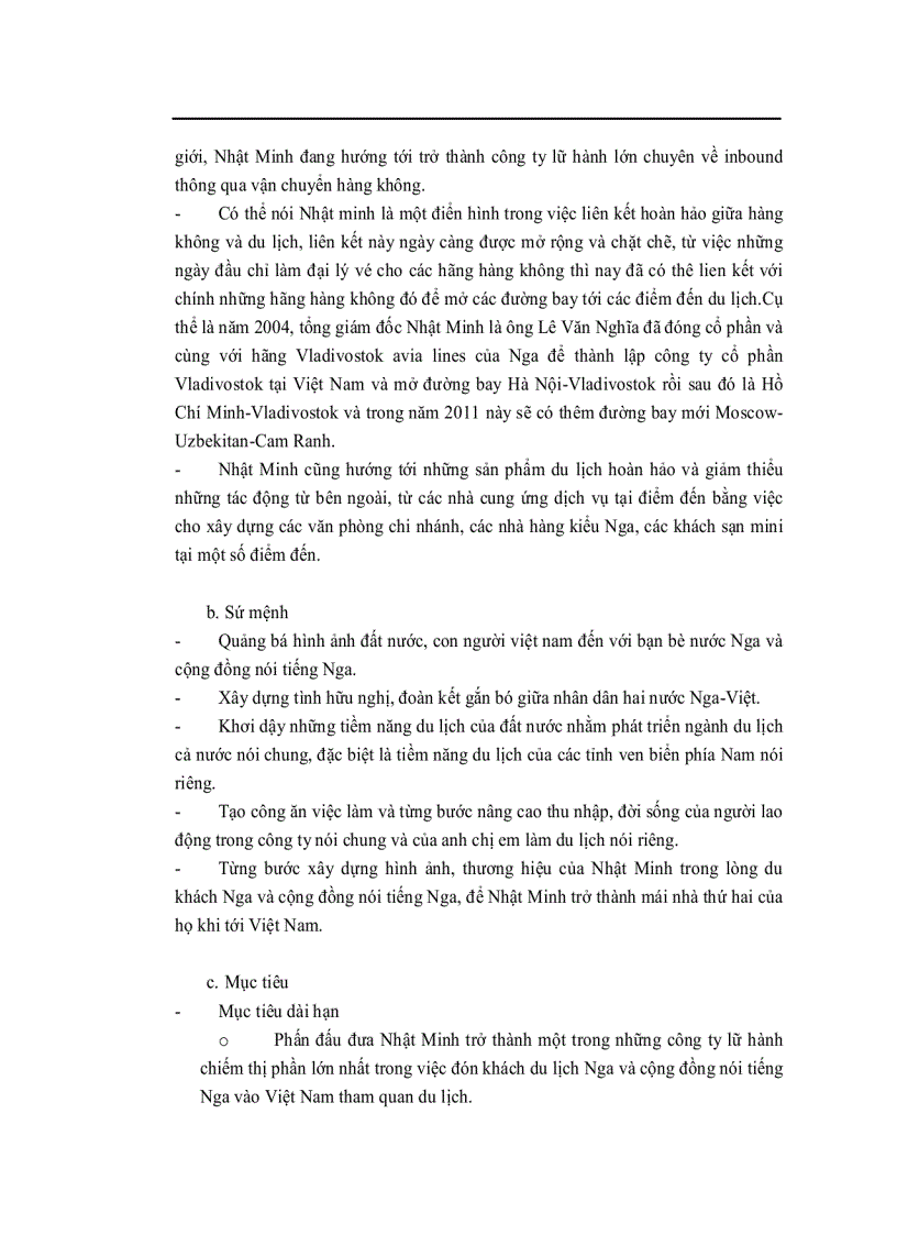 image for page Một số giải pháp hoàn thiện chính sách sản phẩm đối với thị trường khách Nga của công ty TNHH du lịch quốc tế Nhật Minh