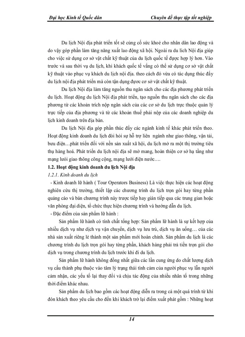 image for page Một số thực trạng và giải pháp thúc đẩy hoạt động kinh doanh lữ hành nội địa tại công ty Lữ hành Hanoitourist