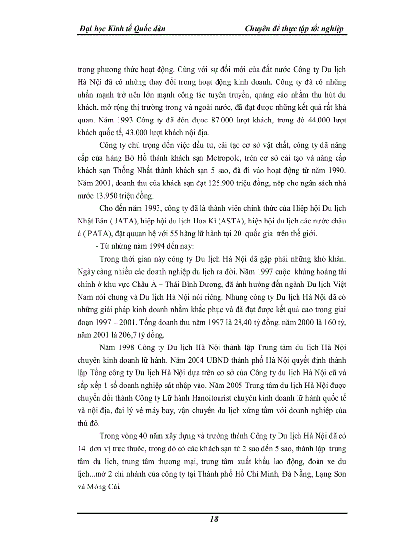 image for page Một số thực trạng và giải pháp thúc đẩy hoạt động kinh doanh lữ hành nội địa tại công ty Lữ hành Hanoitourist