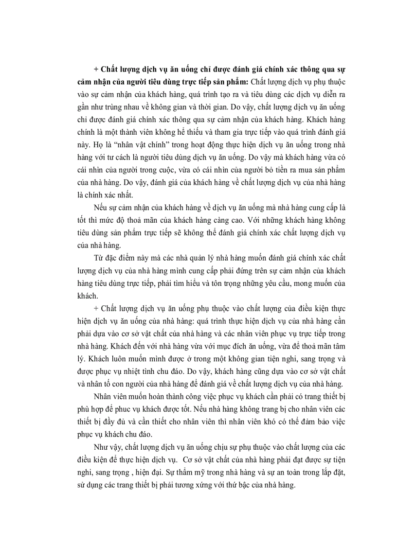 image for page Nâng cao chất lượng dịch vụ ăn uống tại nhà hàng Hoa Sen I thuộc công ty Cổ phần Du lịch Kim Liên