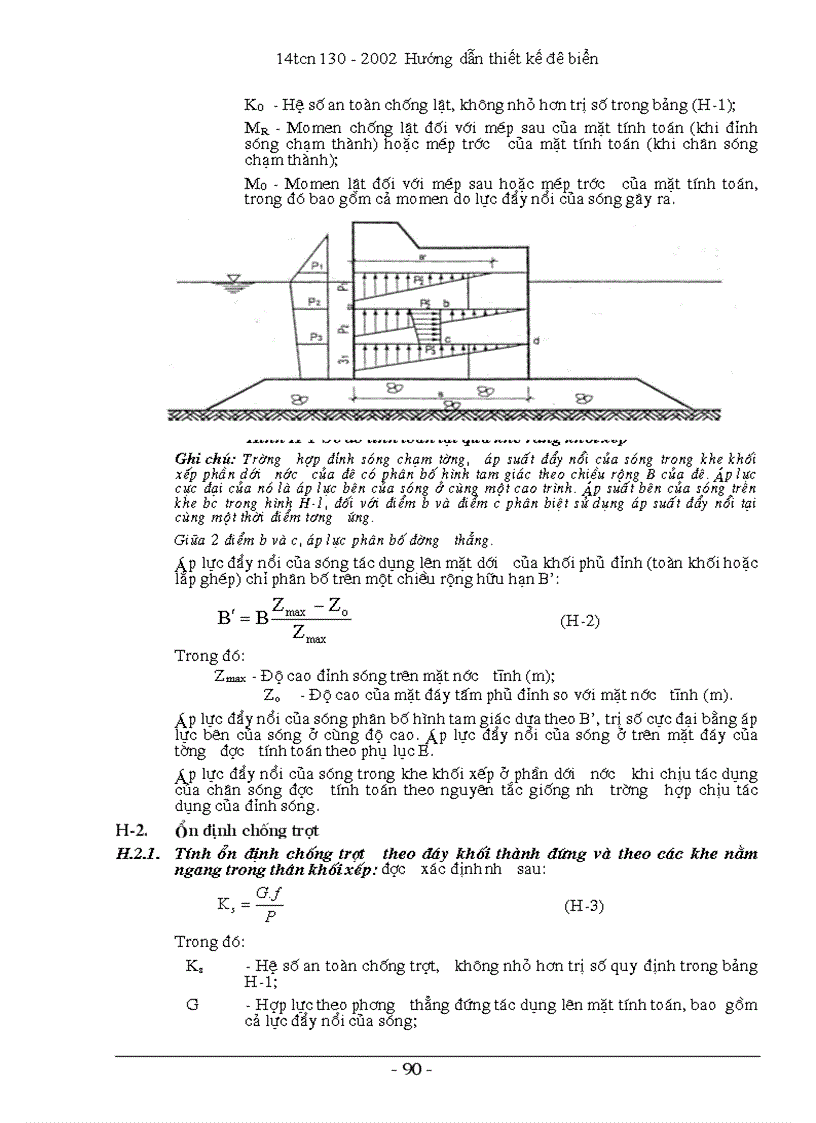 image for page 14TCN 130 2003 Tiêu chuẩn thiết kế đê biển Bộ NN PTNT