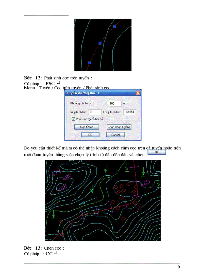 image for page Hướng dẫn các bước thiết kế đường bằng NOVA