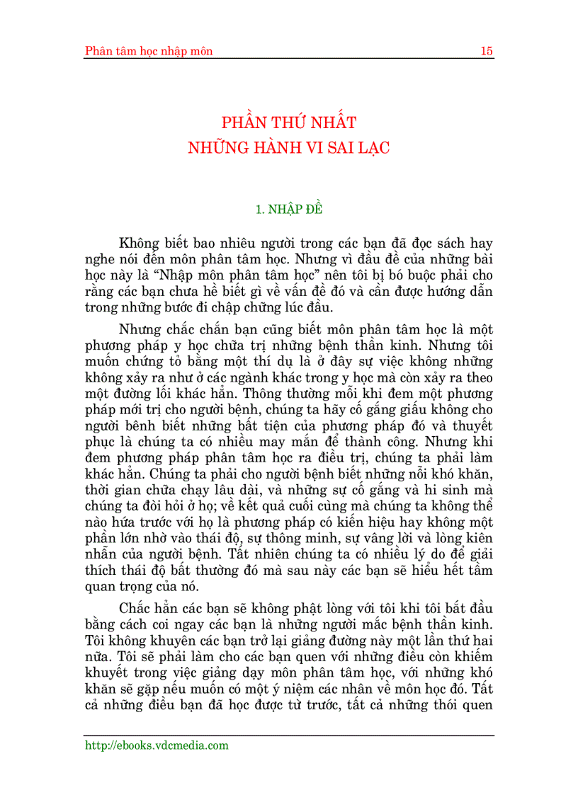 image for page Phân Tâm học nhập môn
