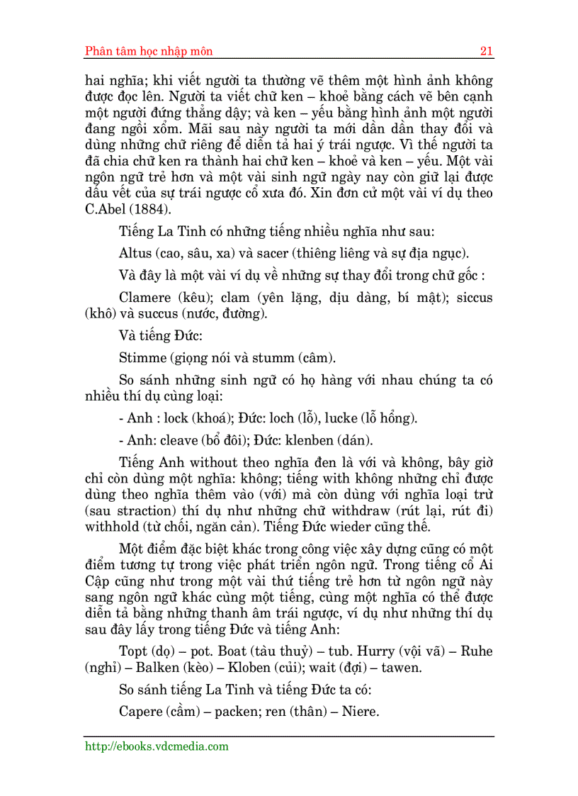 image for page Phân Tâm học nhập môn phần 2