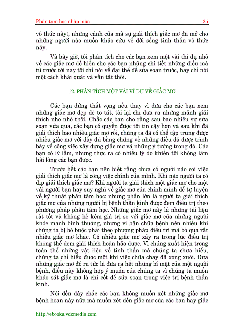 image for page Phân Tâm học nhập môn phần 2