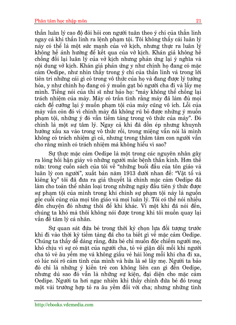 image for page Phân Tâm học nhập môn phần 3