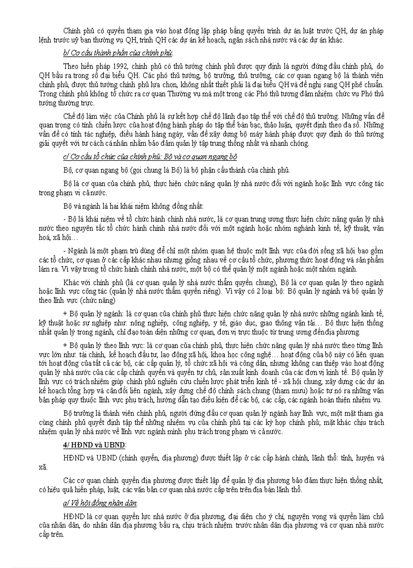 image for page Tài liệu ôn thi công chức Quản lý nhà nước