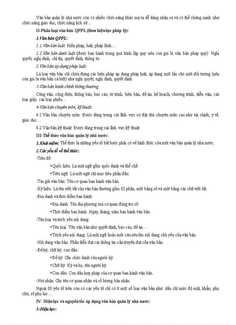 image for page Tài liệu ôn thi công chức Quản lý nhà nước