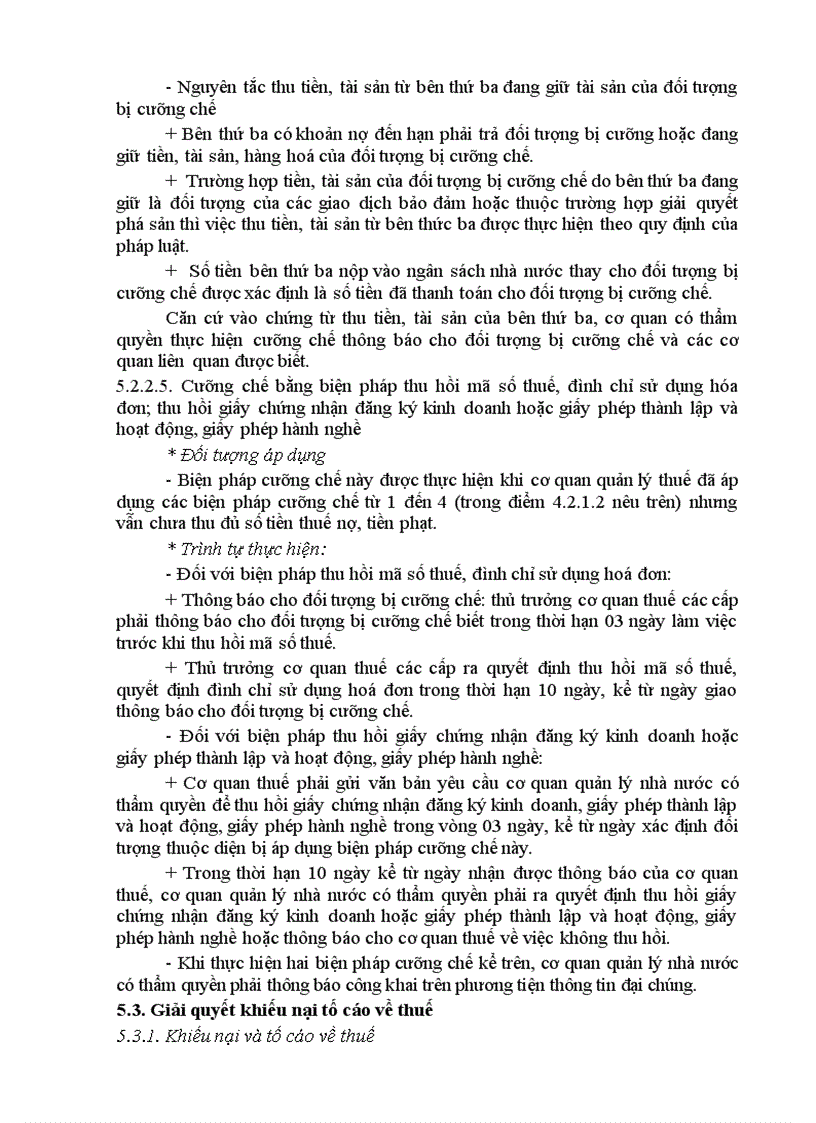 image for page Nội dung cơ bản về quản lý thuế Tài liệu bồi dưỡng cho công chức mới