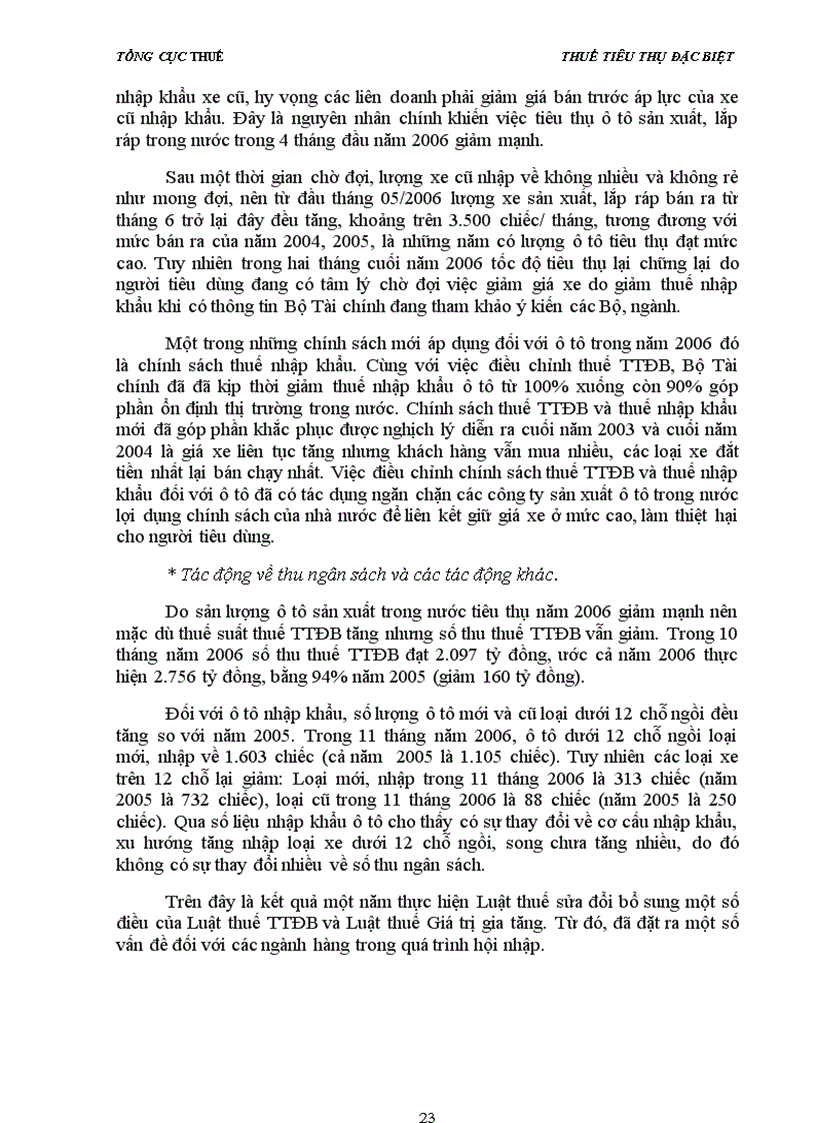 image for page Thuế tiêu thụ đặc biệt