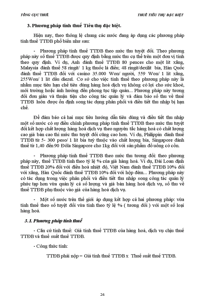 image for page Thuế tiêu thụ đặc biệt