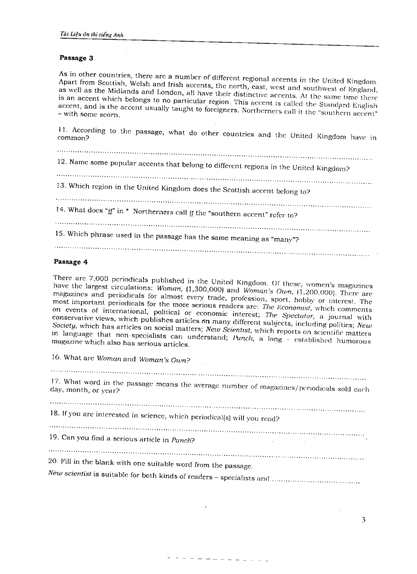 image for page Tài liệu Ôn Thi Cao Học môn Tiếng Anh