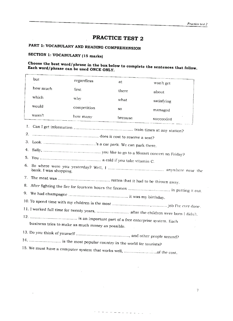 image for page Tài liệu Ôn Thi Cao Học môn Tiếng Anh