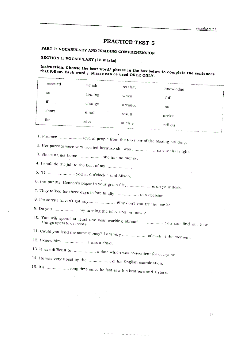 image for page Tài liệu Ôn Thi Cao Học môn Tiếng Anh