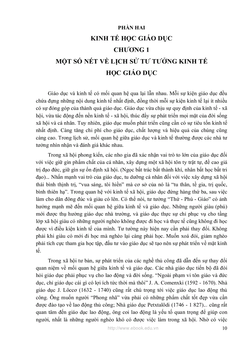 image for page Kinh tế học Giáo dục