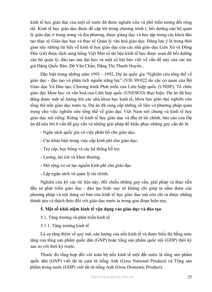 image for page Kinh tế học Giáo dục