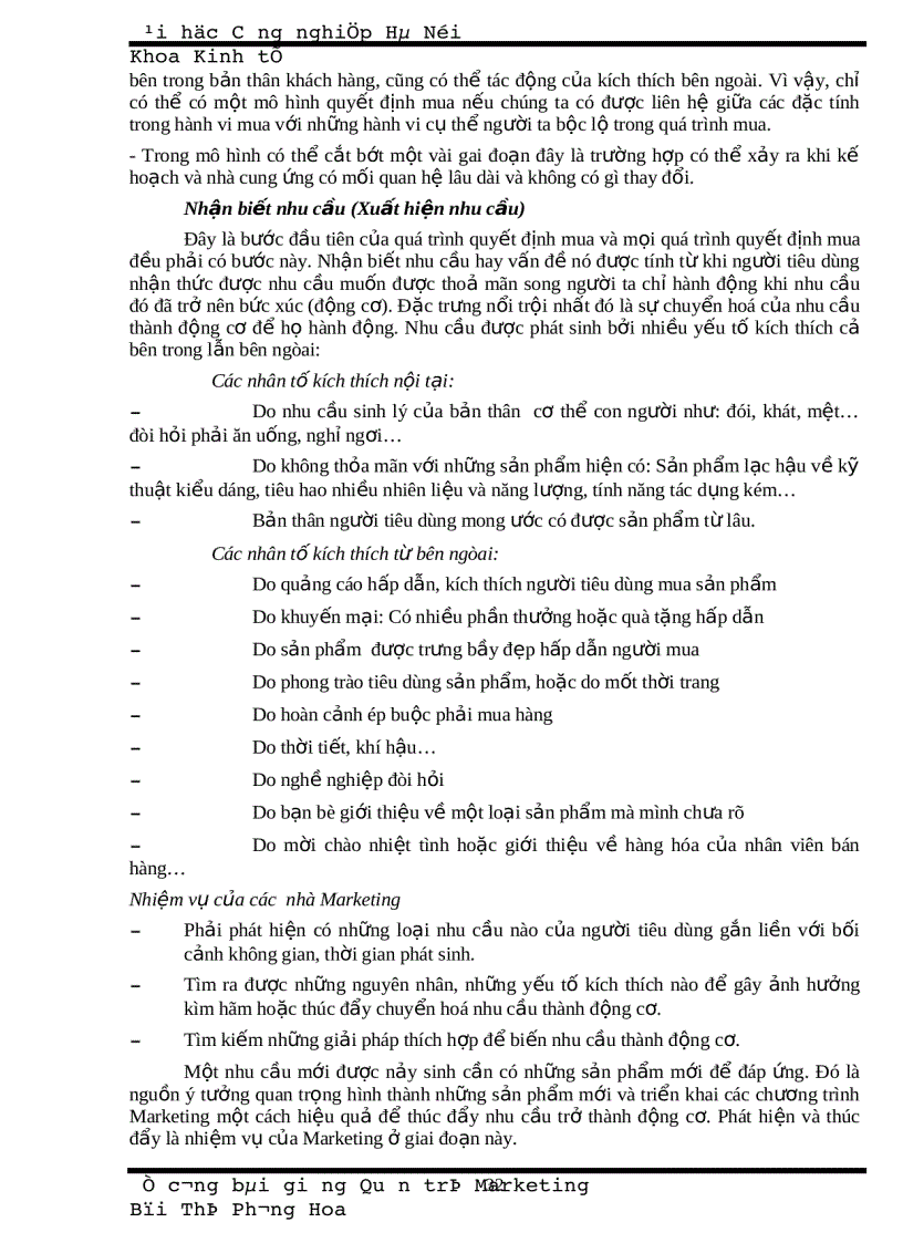 image for page Bài giảng quản trị marketing