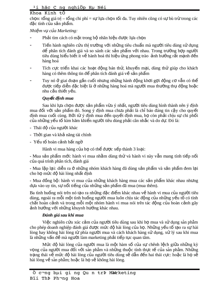 image for page Bài giảng quản trị marketing