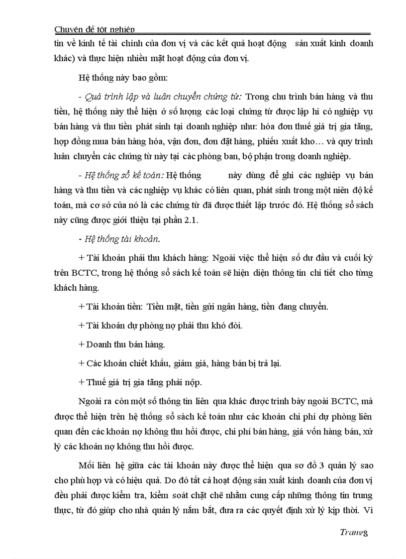 image for page Chu Trình Bán Hàng Và Thi Tiền Trong Quản Lý DN