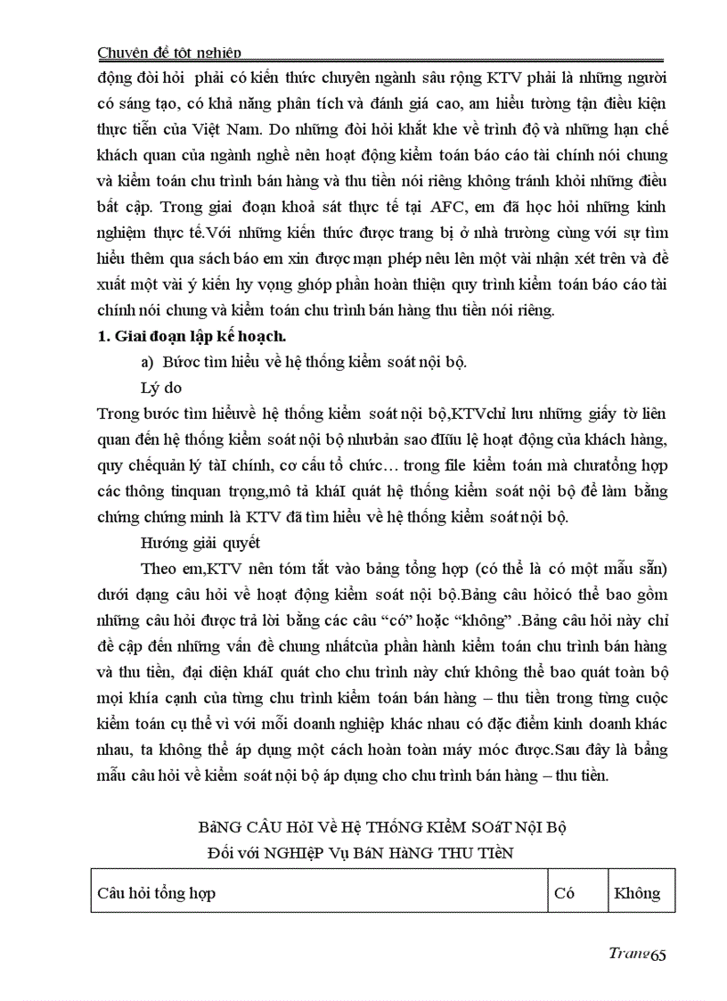 image for page Chu Trình Bán Hàng Và Thi Tiền Trong Quản Lý DN