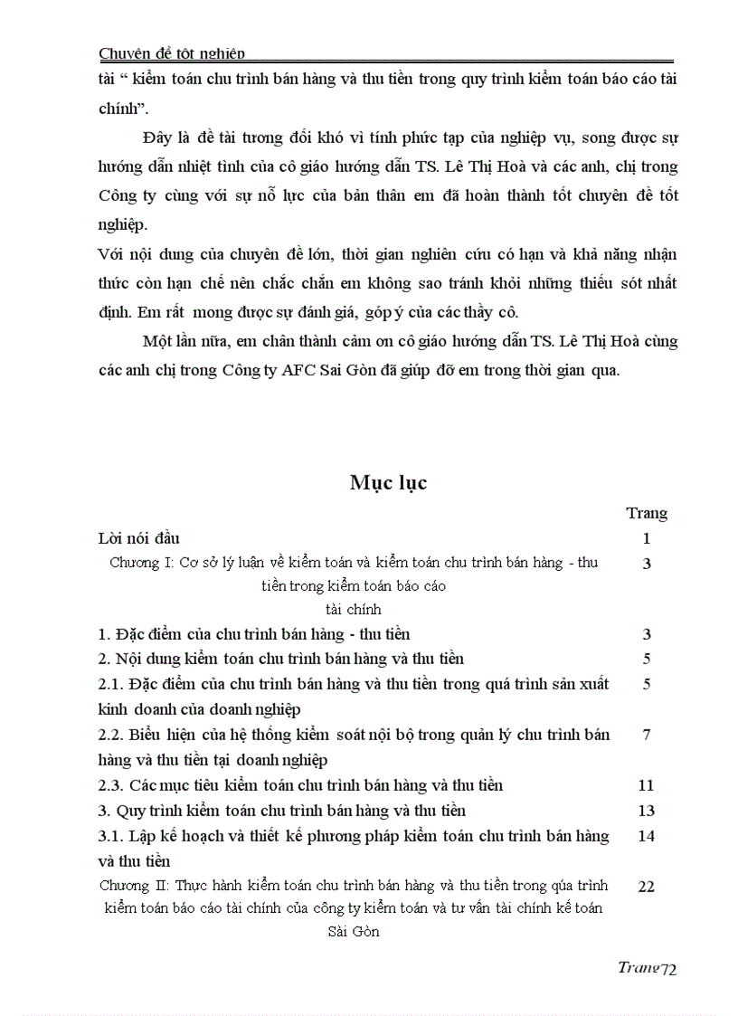 image for page Chu Trình Bán Hàng Và Thi Tiền Trong Quản Lý DN