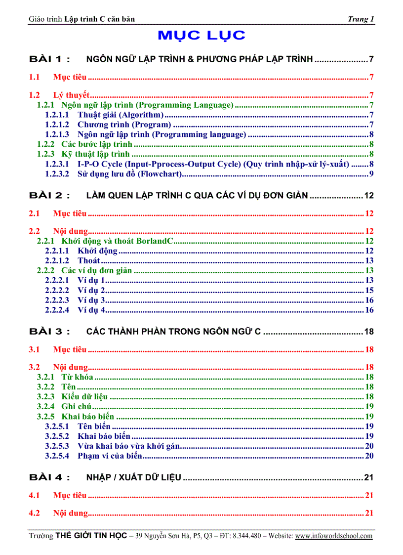 image for page Giáo trình lập trình c căn bản