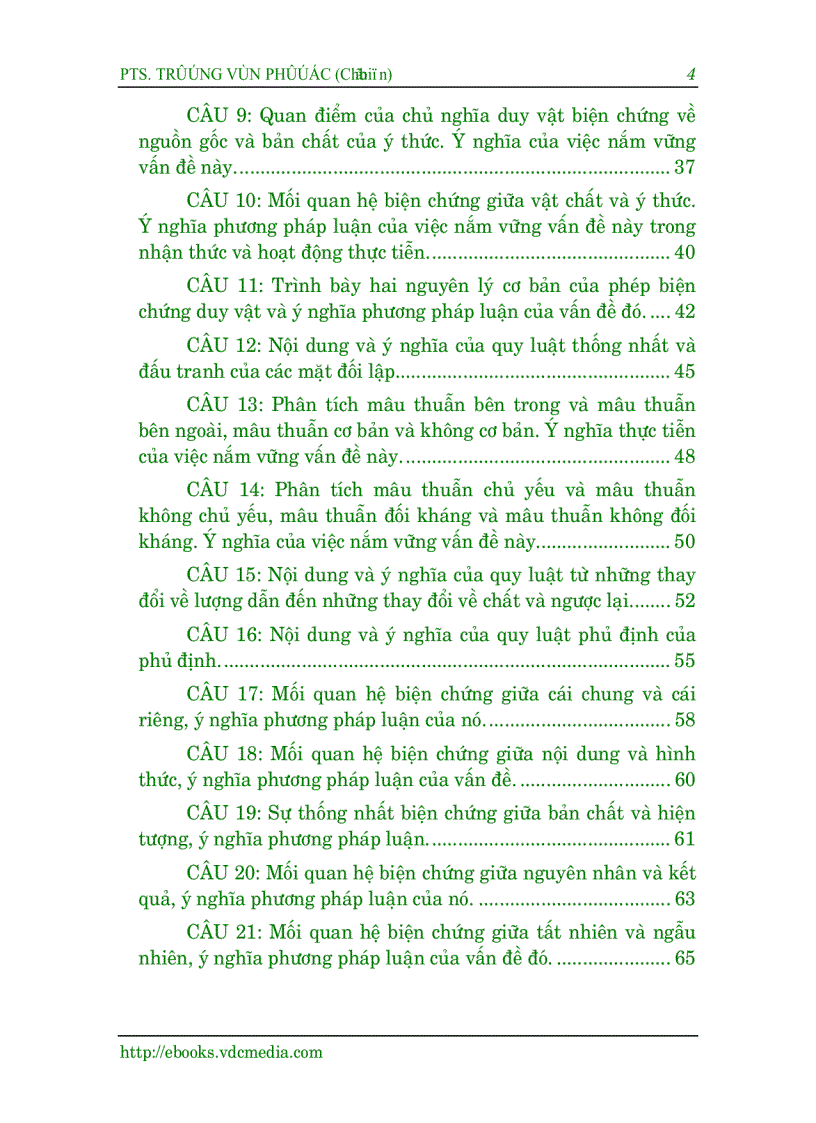 image for page Hướng dẫn ôn thi môn triết học Mác Lê Nin