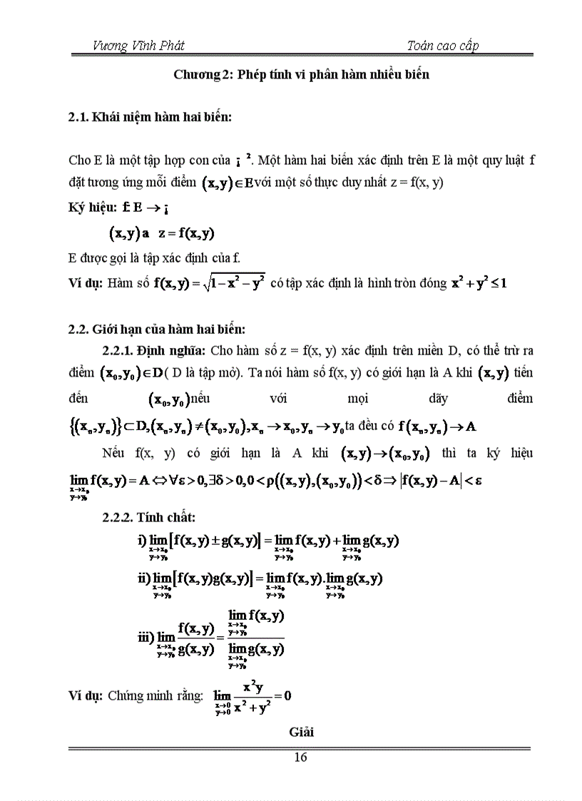 image for page Giáo trình Toán cao cấp cho các nhà kinh tế có Toán ứng dụng trong kinh tế