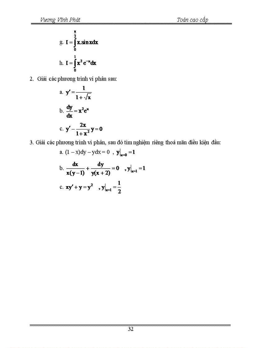 image for page Giáo trình Toán cao cấp cho các nhà kinh tế có Toán ứng dụng trong kinh tế