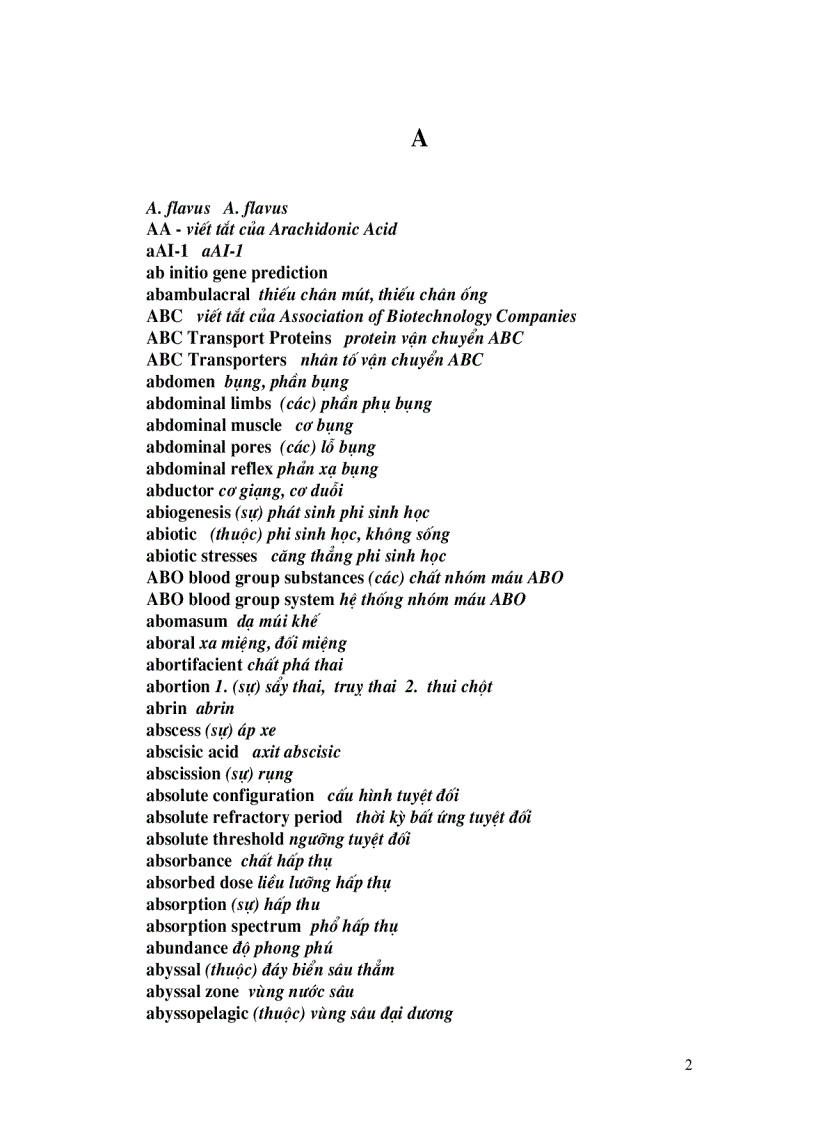 image for page Thuật ngữ chuyên ngành công nghệ sinh học