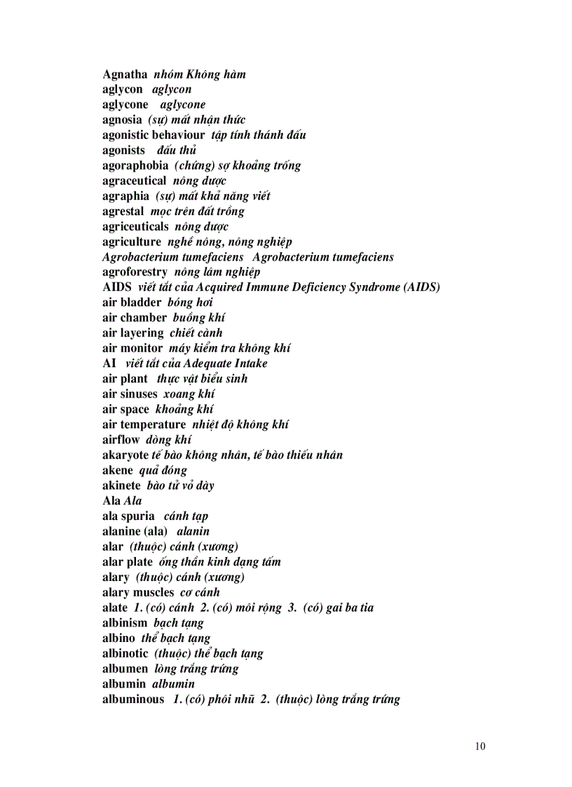 image for page Thuật ngữ chuyên ngành công nghệ sinh học