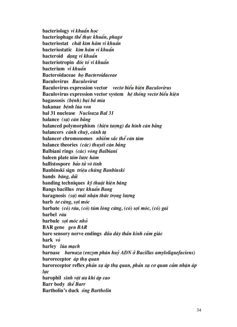 image for page Thuật ngữ chuyên ngành công nghệ sinh học