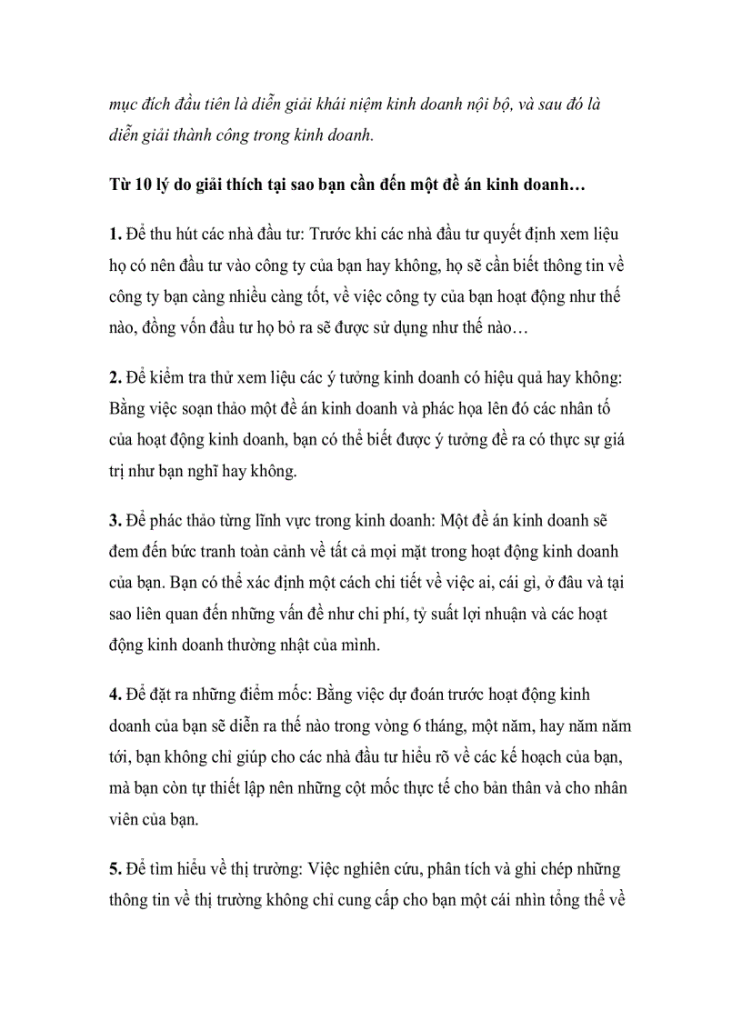 image for page Kinh doanh Từ lý do đến giải pháp