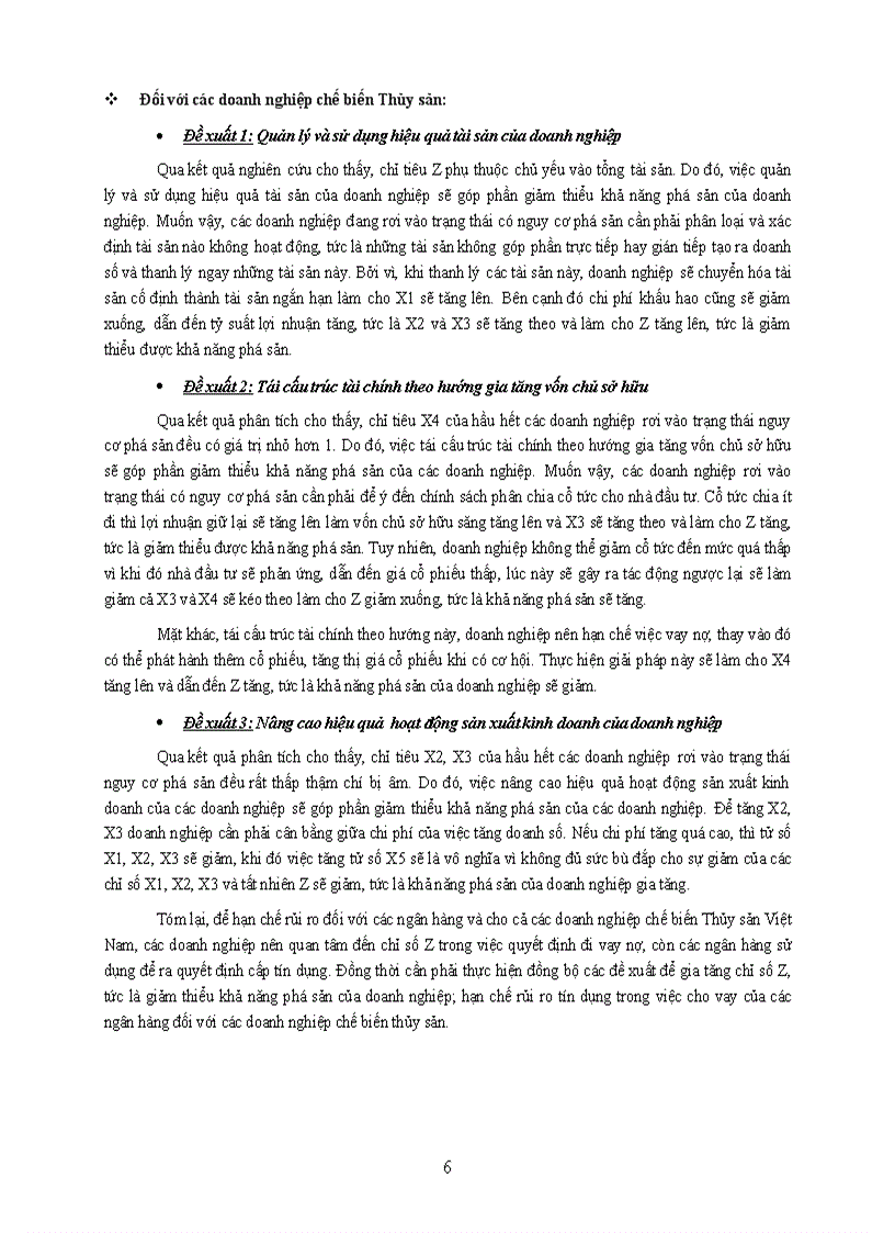 image for page ĐO lường rủi ro tín dụng bằng mô hình điểm số Z