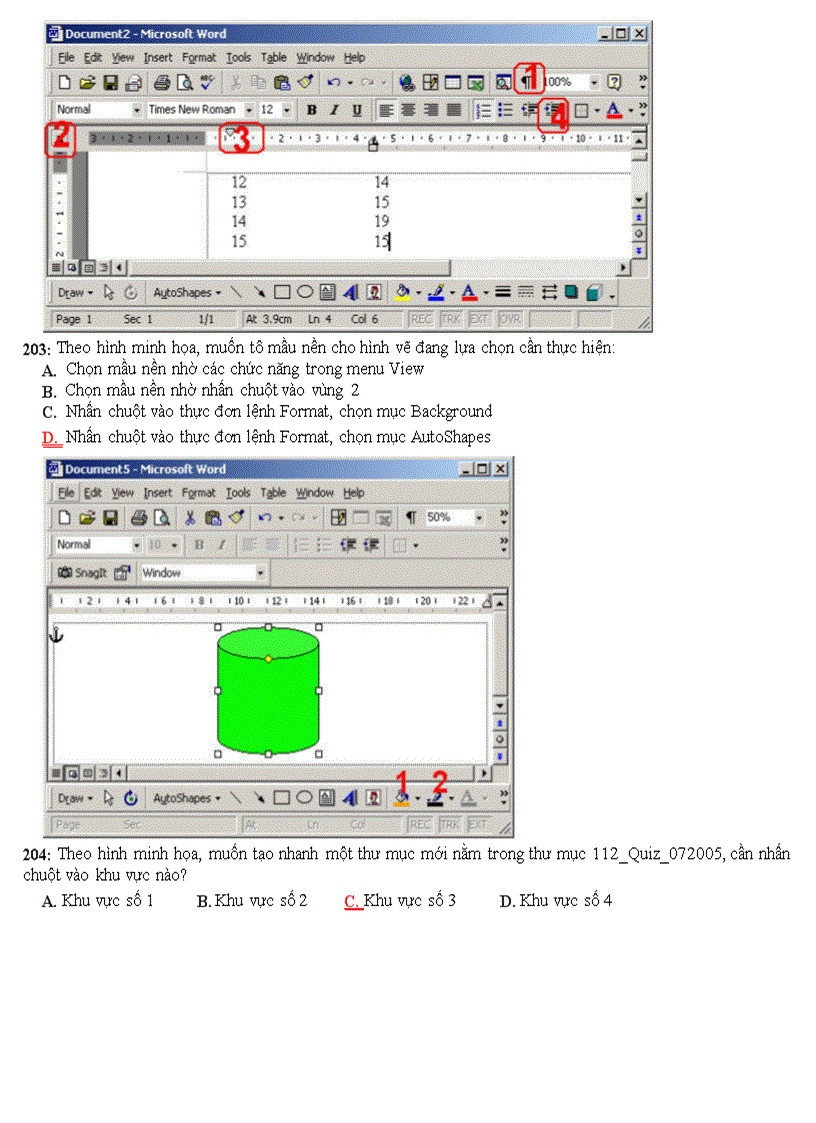 image for page Ngân hàng câu hỏi trắc nghiệm ôn thi tin học đại cương