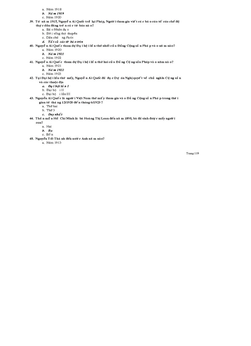 image for page 300 câu trắc nghiệm có đáp án môn tư tưởng Hồ Chí Minh file word