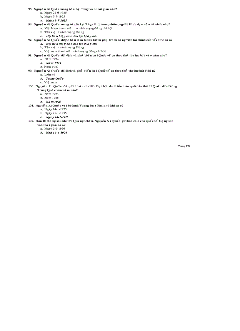 image for page 300 câu trắc nghiệm có đáp án môn tư tưởng Hồ Chí Minh file word