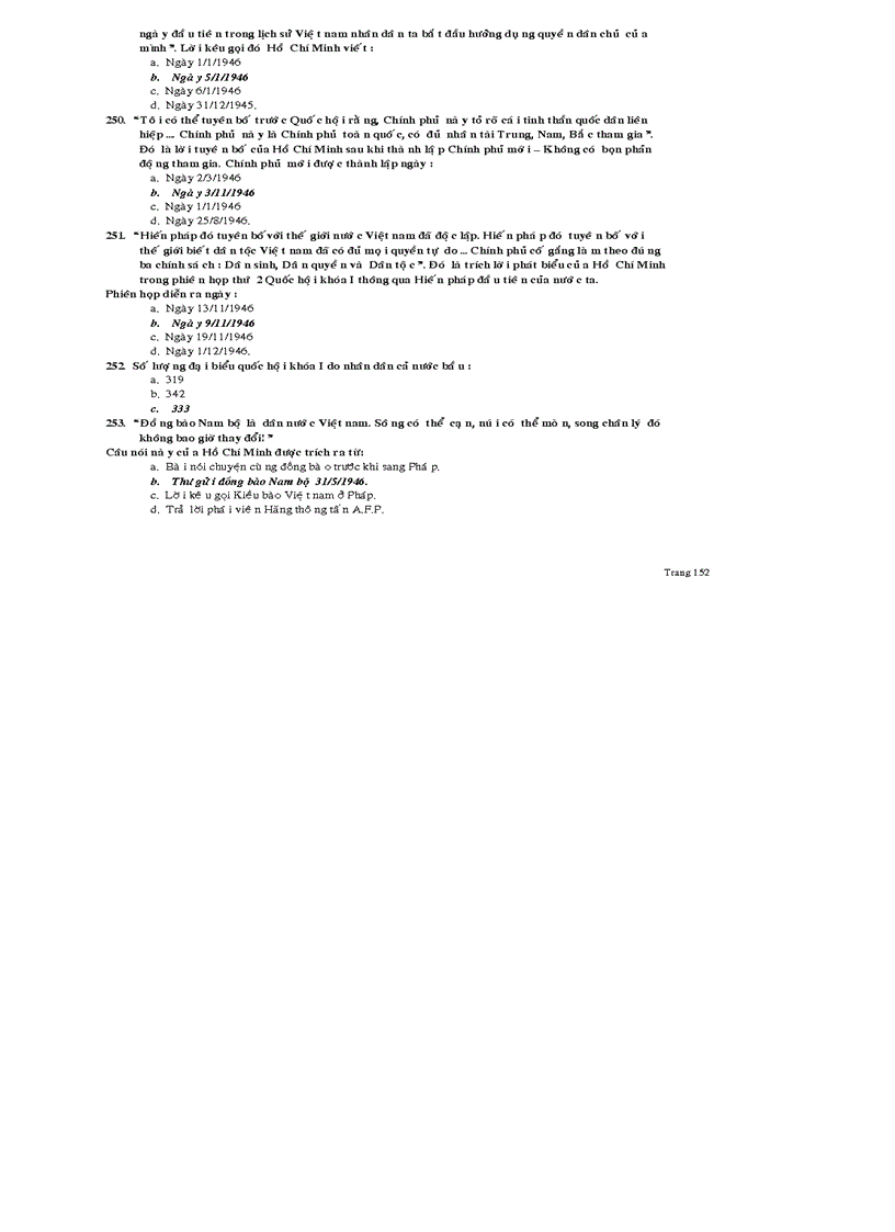 image for page 300 câu trắc nghiệm có đáp án môn tư tưởng Hồ Chí Minh file word